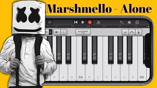 Marshmello - Alone on iPhone (GarageBand) screenshot 5