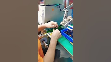 how to work automatic transformer winding machine? #satisfying #windingmachine #diyelectronics