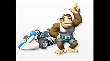 Funky Kong making funky sounds