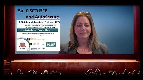 5a. CISCO NFP & AutoSecure - Professor Russell Esposito