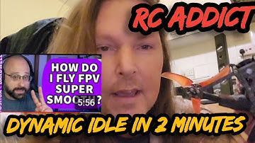 BETAFLIGHT DYNAMIC IDLE EXPLAINED IN 2 MINUTES #betaflight #fpvdrone #dronessavedmylife