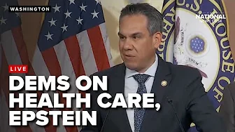 House Democrats speak ahead of the Epstein files vote