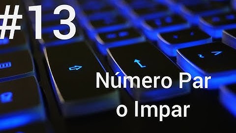 Número Par o Impar | Curso de C