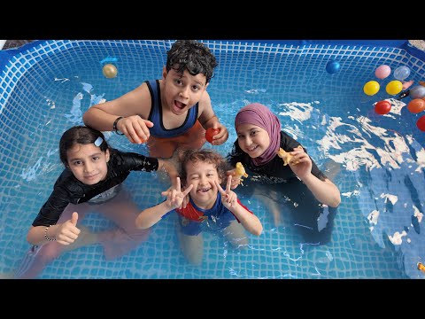 المسبح الكبير حسوني وفطومه فتحو المسبح