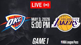 NBA LIVE! Oklahoma City Thunder vs Los Angeles Lakers GAME 1 | May 3, 2026 | NBA 2K26 GAMEPLAY
