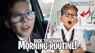 BACK TO SCHOOL MORNING ROUTINE!! *STARTING YEAR 8*
