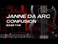 CONFUSION / JANNE DA ARC【BASS TAB】