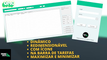 Vídeo #43 - Userform VBA responsivo e dinâmico (tela cheia, minimizado, com ícone, redimensionável)