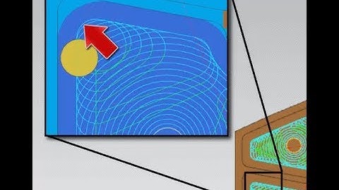 Adaptive Milling Minimum Curvature Radius and Cut Depth in NX CAM