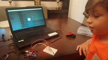 A02 Led Sequential Blink (Can Doruk) Antalya Robotik ve Kodlama Arduino mBlock