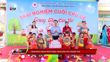 Lãnh đạo thành phố thăm, tặng quà tết Trung thu