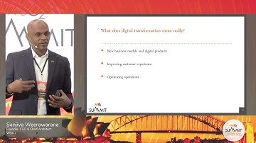 Navigating the Digital Transformation Landscape, WSO2 Summit 2017