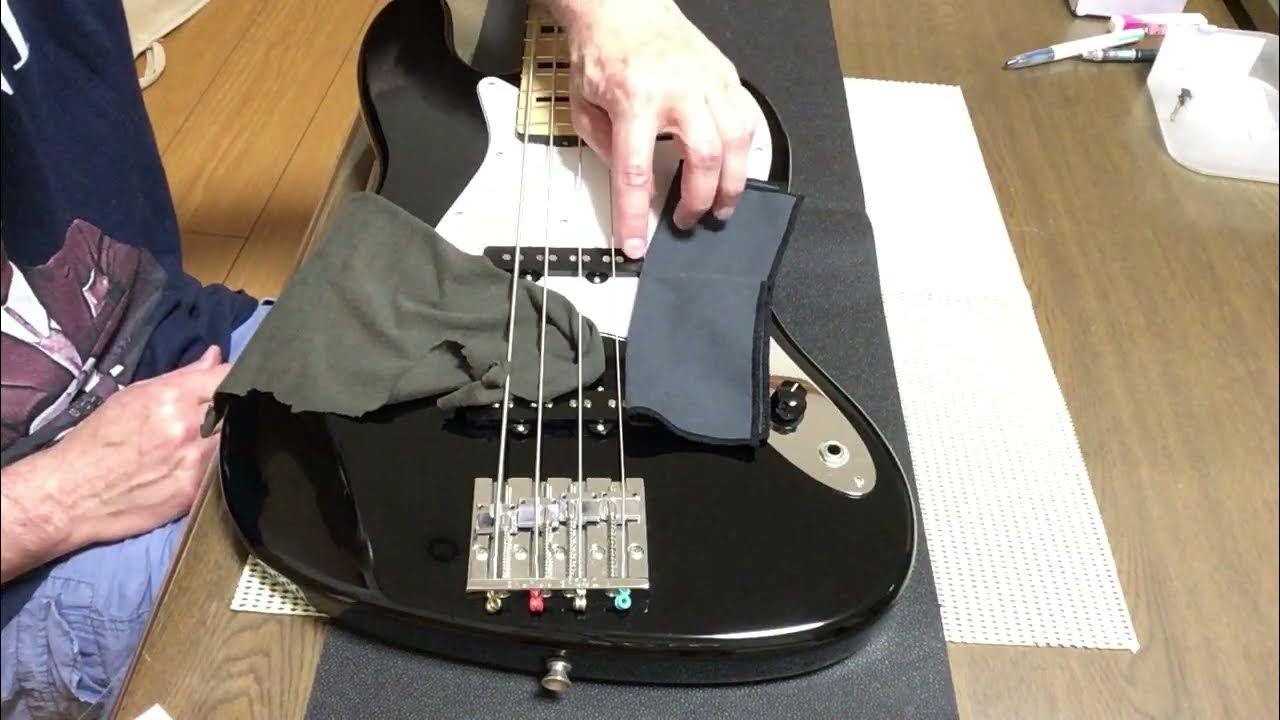 Geddy Lee Jazz bass pickup height adjustment Part 3 YouTube