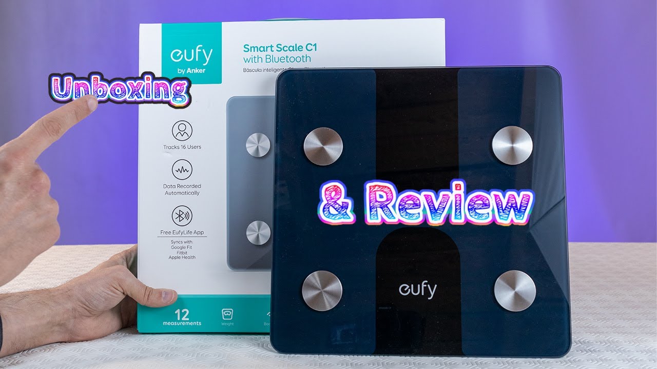 eufy by Anker, Smart Scale C1 with Bluetooth, Body Fat