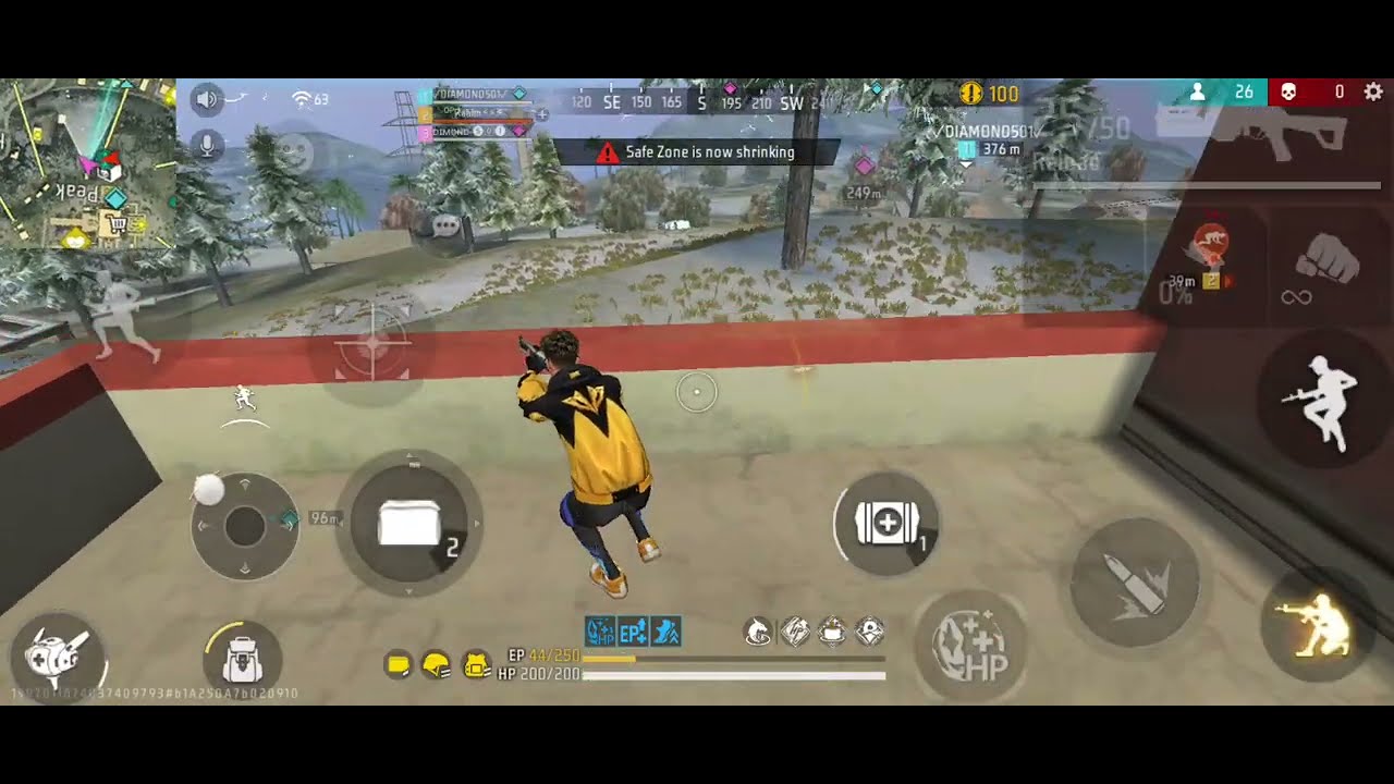 Solo vs Squad 😈 | FF Rank Push Gameplay 