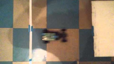 Autonomous car based on STM32F3-Discovery detects its own slowdown