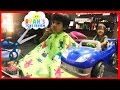 Ryan's FIRST HAIRCUT at the store on Power Wheels