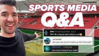 How Can I Get Into Sports Media? ⚽📲 | Sports Media Q&A