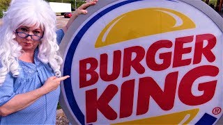 Burger King Impossible Burger Whopper Rodeo Burger Kids Toy Funny Review