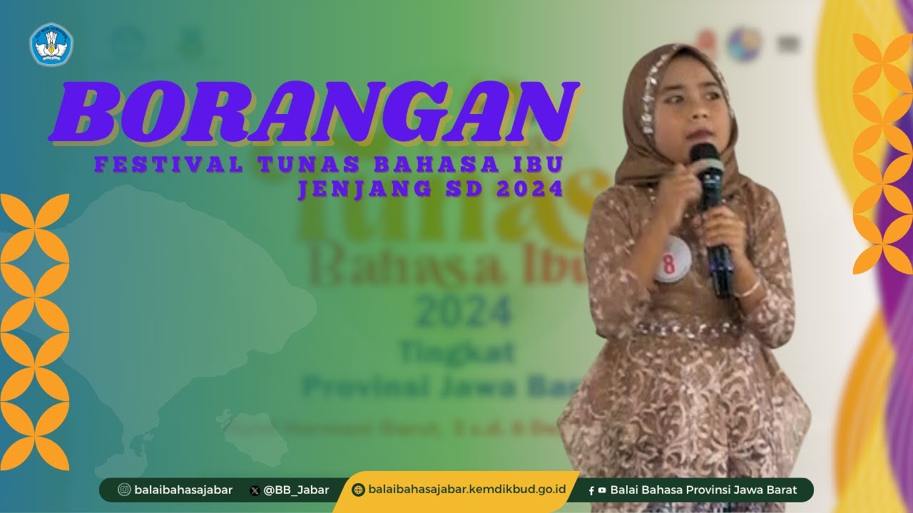 Pemenang II Borangan Kategori Putri Jenjang SD, FTBI  Jawa Barat 2024