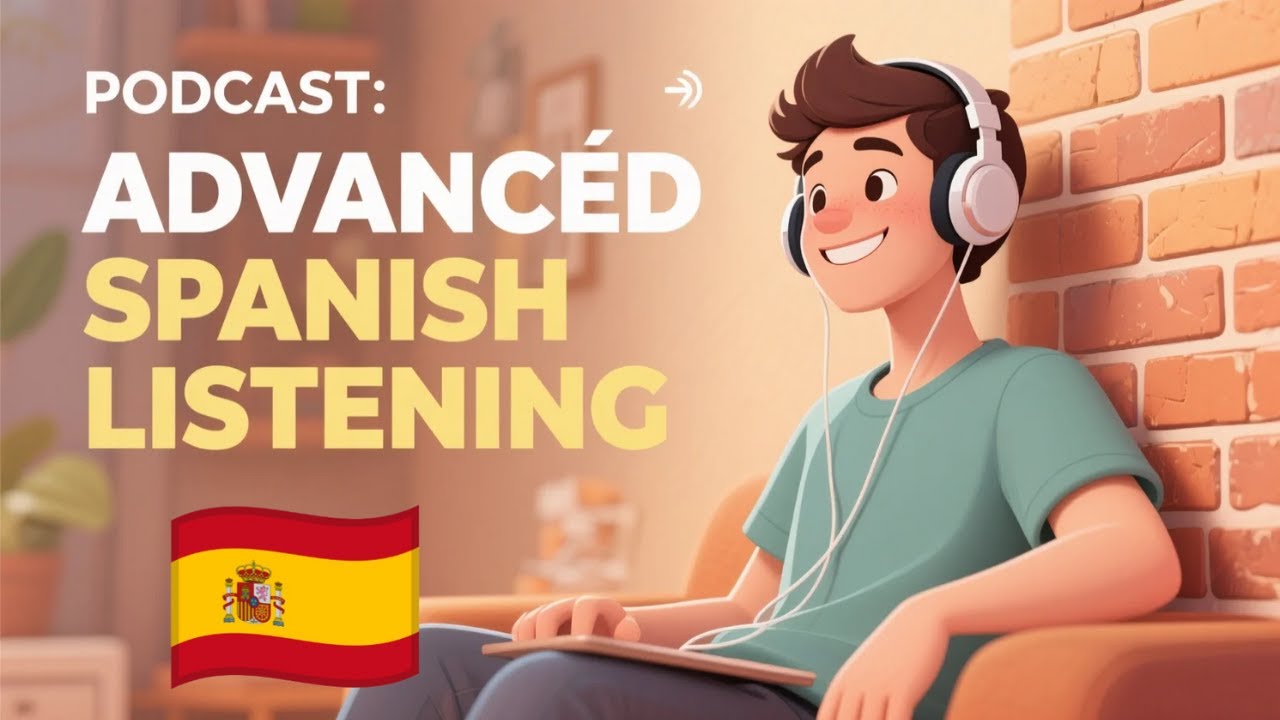 20 Minutes of Advanced Spanish Listening Practice (C1 Level) || Podcast for Fluency