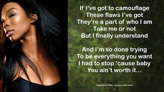 Brandy - Camouflage - Lyrics and Visuals