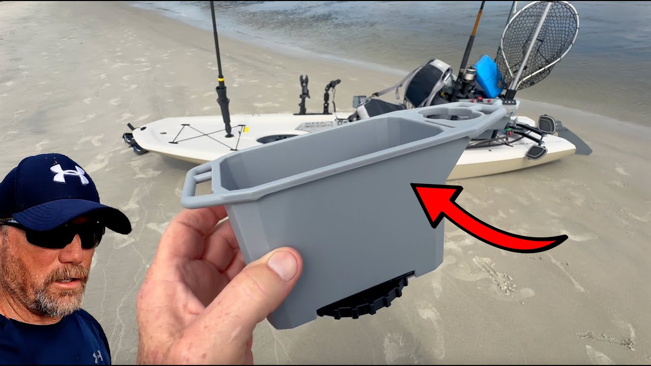 Hobie Track Mount Mini Bin Review ~ Perfect Kayak Storage Solution