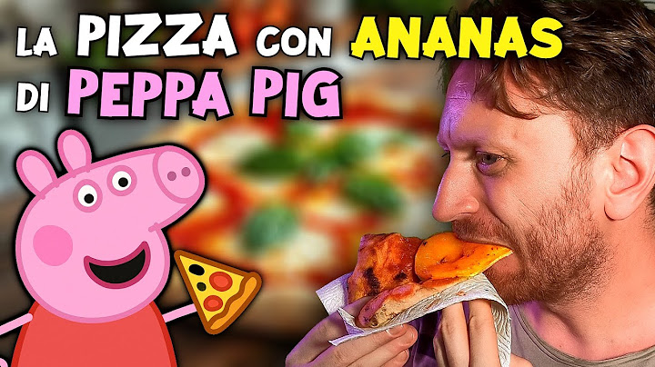 Ho MANGIATO la PIZZA con l' ANANAS di PEPPA PIG 🐷🍍🍕