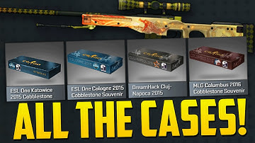 ALL COBBLESTONE CASES! - CS GO Cobblestone Case Opening