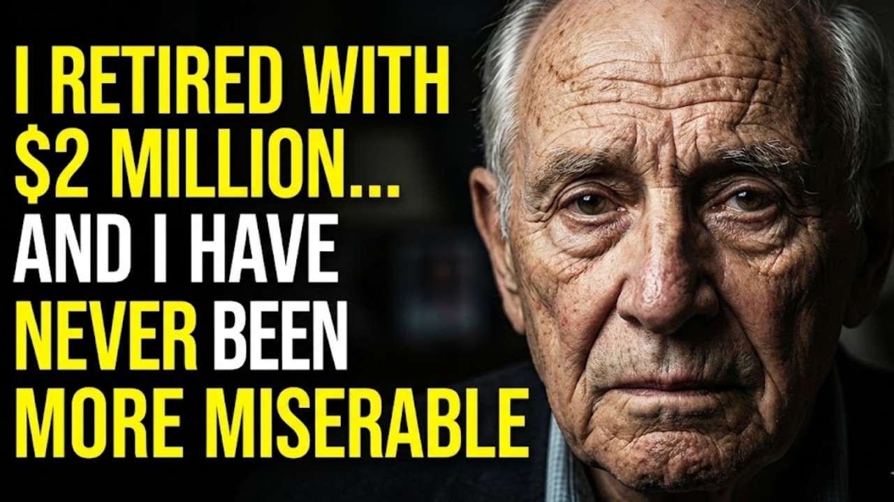 Я вышел на пенсию с 2 миллионами долларов... И никогда еще не был так несчастен.