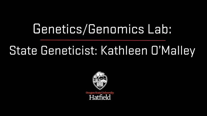 Genetics at HMSC with Kathleen O'Malley