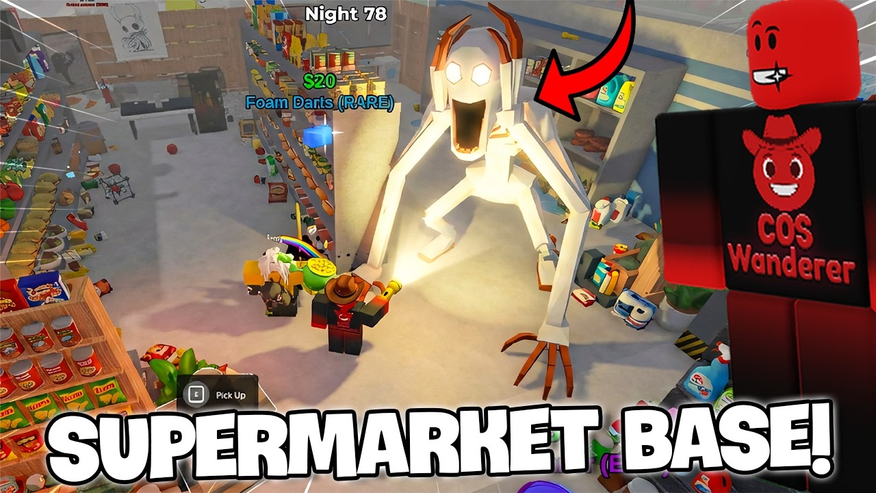 I Transformed a Supermarket in 24 Hours Overnight | Roblox