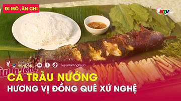 Đi mô, ăn chi: Cá tràu nướng - hương vị đồng quê xứ nghệ