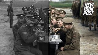Peter Jackson's Colorized WWI Documentary Used Lip Readers to Give Soldiers Voices | New York Post