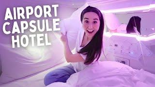 THAILAND CAPSULE HOTEL (Overnight in the Bangkok airport) by Keep Going Places 9,256 views 2 years ago 14 minutes, 17 seconds