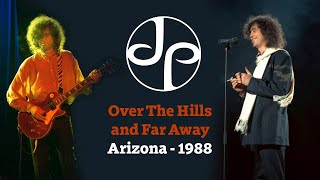 Jimmy Page - Over The Hills and Far Away, Arizona 1988 (Outrider Tour / MTV Footage)