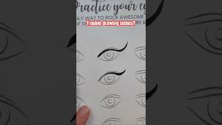 Sharing my BEST TIPS for drawing luscious lashes! ✍️🏻 #art #pentel #pentelbrushpen #lashes #draw