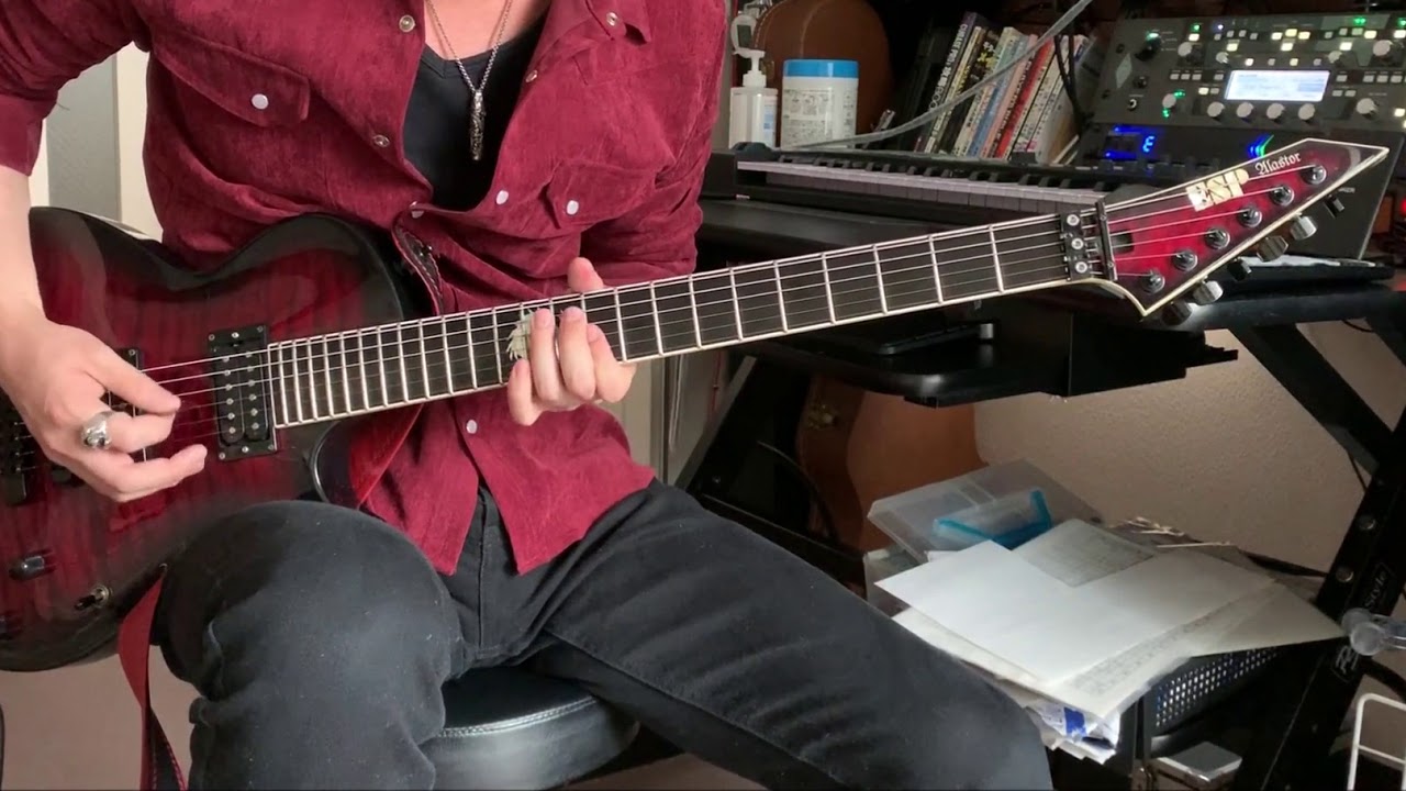 Reason Syu SYU from GALNERYUS - REASON guitar cover - YouTube