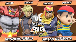 LMBM 2024 Winners Finals - Skyjay \& Spargo Vs. Stratas \& PkChris - Smash Ultimate - SSBU