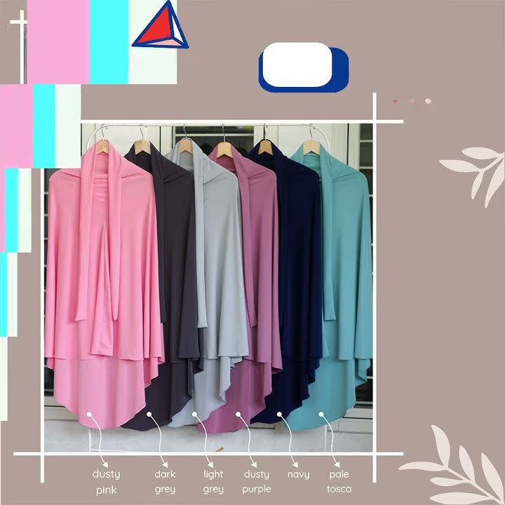 Syria Niqab Jumbo - Hijab Instan Bahan Stella Halus by DianHijabSurabaya Bisa Cod Hanya Rp46.000