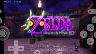 Zelda Majora's Mask ANDROID (Citra 3DS Emulator 19/12 Build Speed Test -  Snapdragon 855) - YouTube