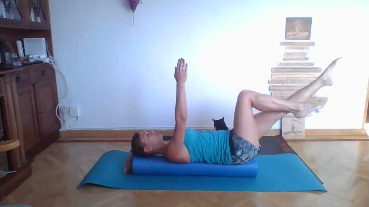 CLASE DE PILATES FLOW Y RULO 21 YouTube