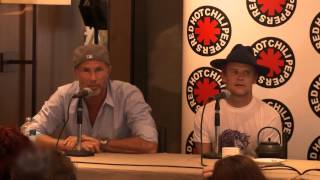 Red Hot Chili Peppers 2013 Chad Smith Press Conference Story about Will Ferrell