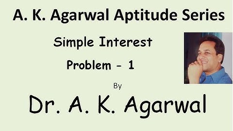 Simple Interest, Problem   1