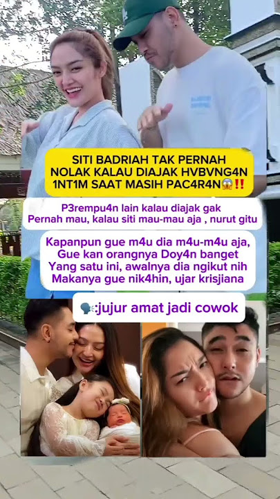 Siti Badriah t4k pern4h menol4k klau di ajak hubung4n int!m saat masih pac4ran #shorts #trending