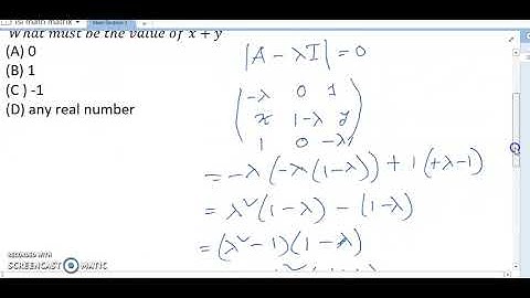 ISI linear algebra question M-math 2023