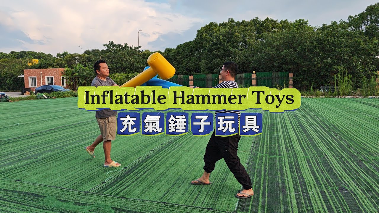 water game hammer party prop rental business kids game safe material