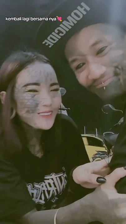 Balik bareng ayang lagiii😘❤ #mondytatto #fyp #viral #punk #feminim
