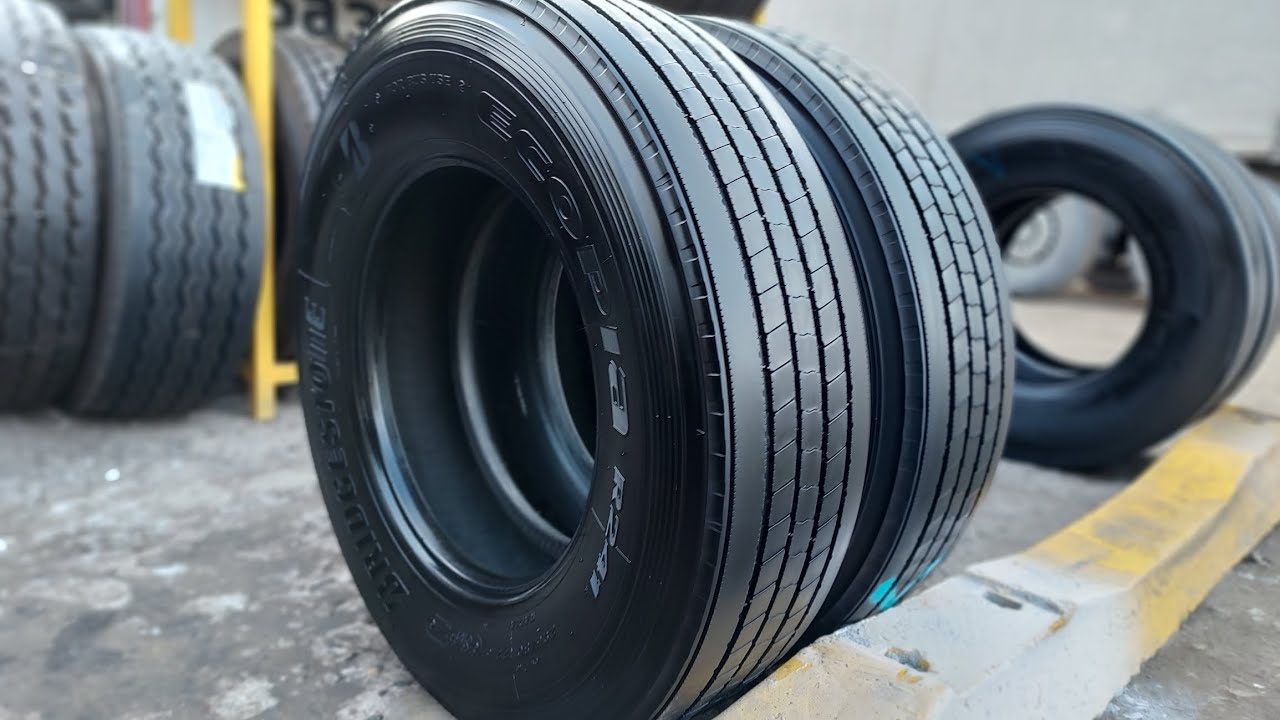 Грузовые шины из Японии!!! 295/80R22.5 Bridgestone R241 - YouTube