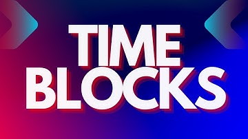 Productivity Hack: Time Blocking + Daily Planner